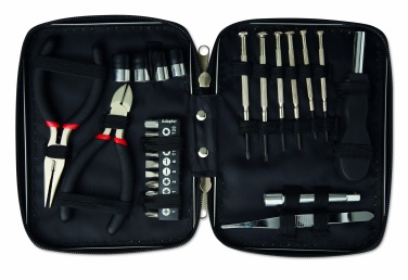 Logotrade promotional gift picture of: 26 pcs tool in aluminium case