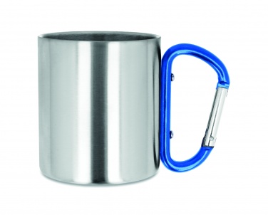 Logo trade business gift photo of: Metal mug & carabiner handle