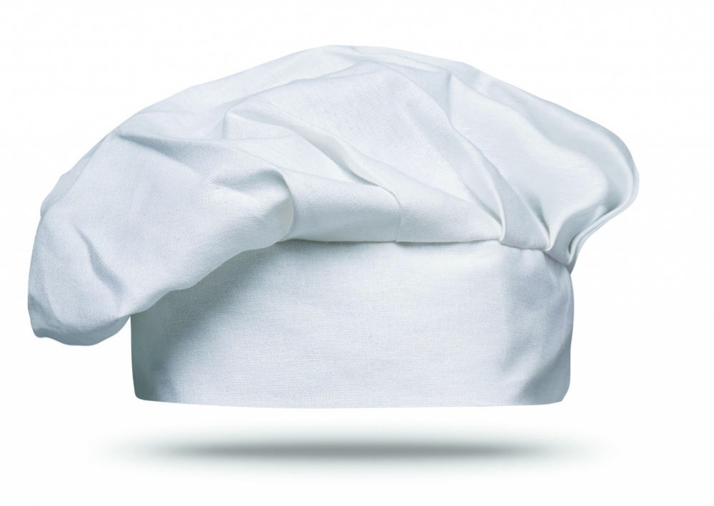 Logo trade promotional giveaways picture of: Cotton chef hat 130 gsm