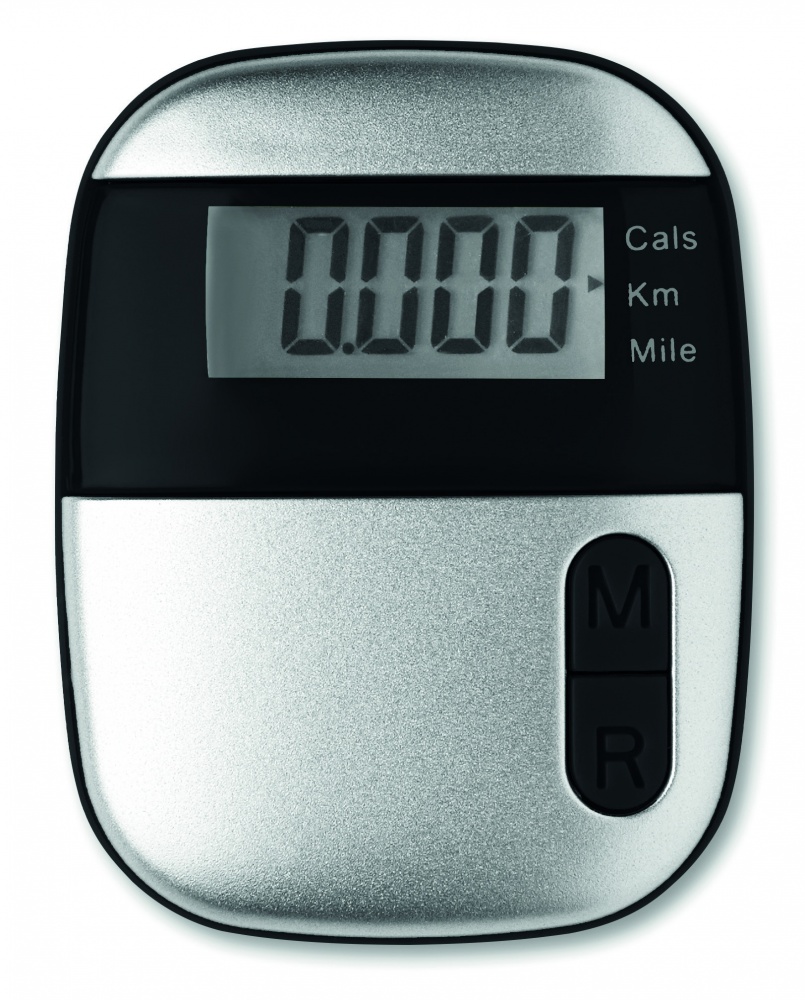 Logo trade promotional giveaways image of: Pedometer ABS