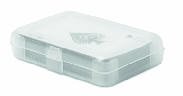 Logotrade corporate gift image of: Playing cards in pp case