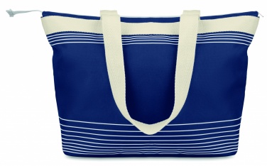 Logo trade promotional giveaways picture of: Beach bag combi 600D/canvas