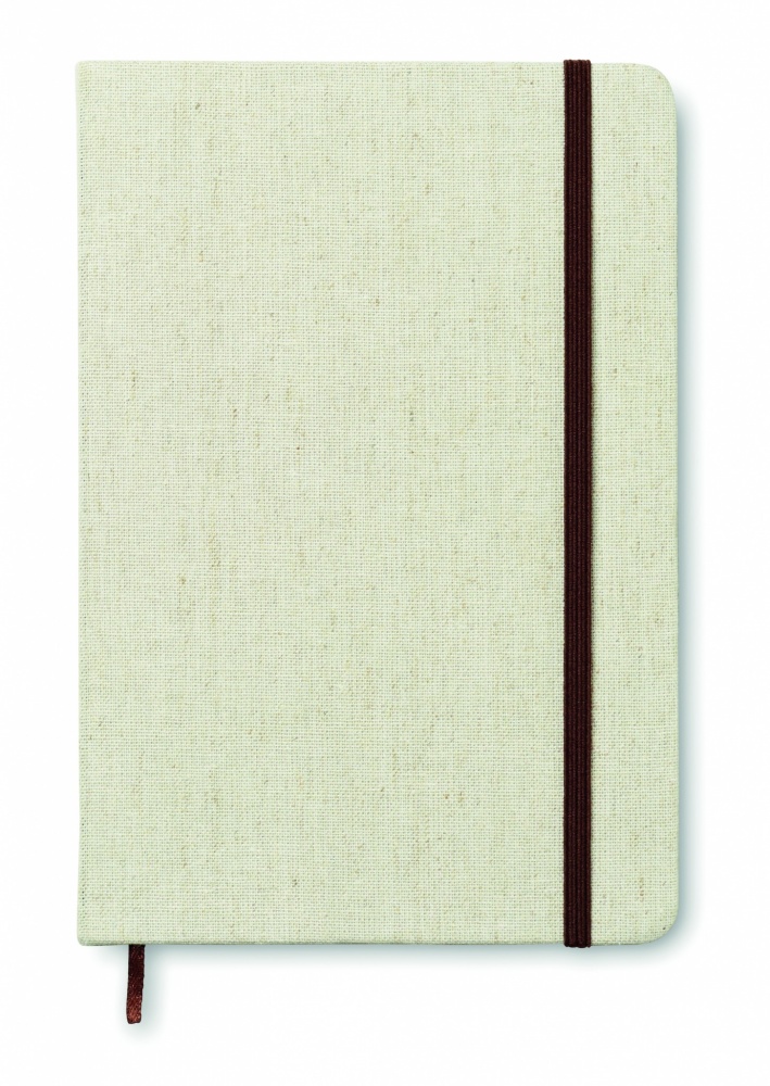 Logotrade promotional giveaways photo of: A5 canvas notebook