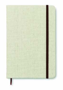 Logo trade advertising product photo of: A5 canvas notebook