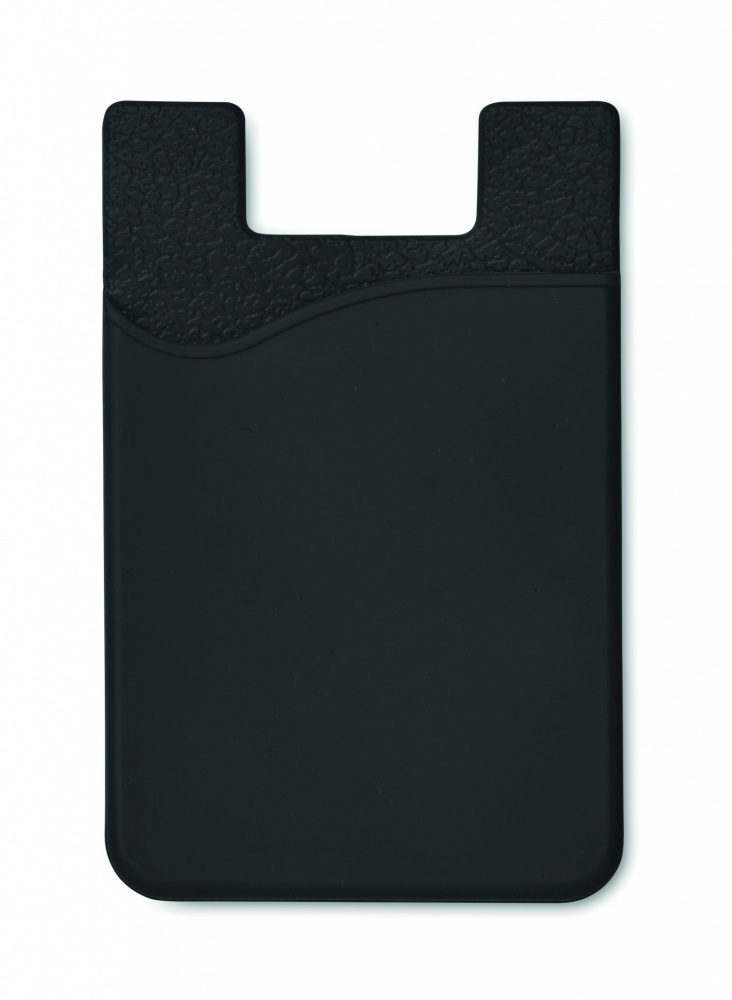 Logo trade promotional item photo of: Silicone cardholder