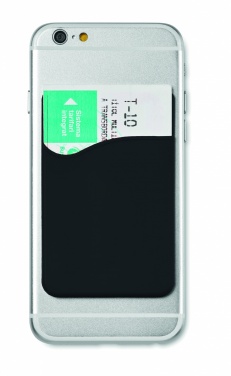 Logo trade promotional products picture of: Silicone cardholder