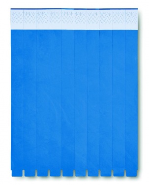 Logotrade advertising product image of: One sheet of 10 wristbands