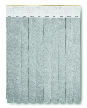 Logotrade promotional gift picture of: One sheet of 10 wristbands