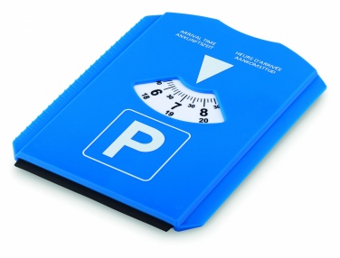 Logo trade promotional gift photo of: Ice scraper in parking card