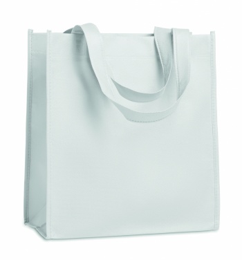 Logo trade promotional items image of: 80gr/m² nonwoven shopping bag