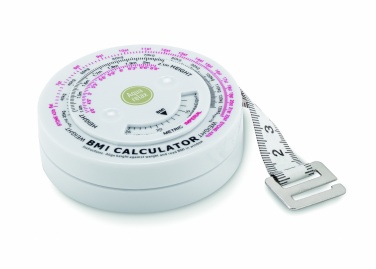 Logo trade promotional merchandise picture of: BMI measuring tape