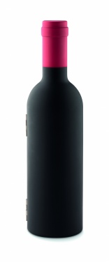 Logotrade advertising products photo of: Bottle shape wine set