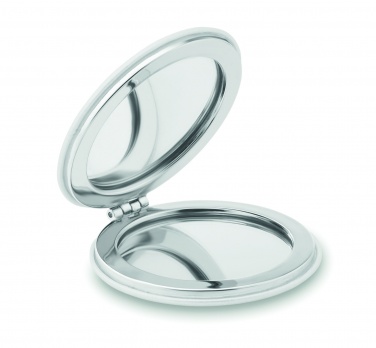Logo trade promotional merchandise picture of: Round PU mirror