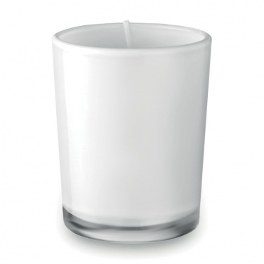 Logo trade promotional merchandise picture of: Scented candle in glass
