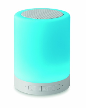 Logo trade promotional merchandise picture of: Touch light wireless speaker