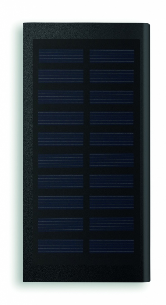 Logotrade promotional merchandise photo of: Solar power bank 8000 mAh