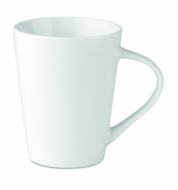 Logo trade promotional items image of: Porcelain conic mug 250 ml