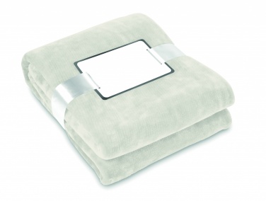 Logo trade promotional gifts picture of: Blanket flannel