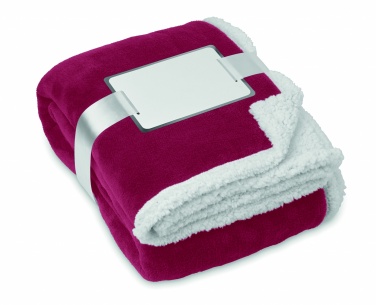 Logotrade corporate gifts photo of: Blanket coral fleece/ sherpa