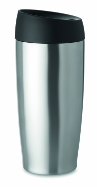 Logo trade business gifts image of: Double wall travel cup 350 ml