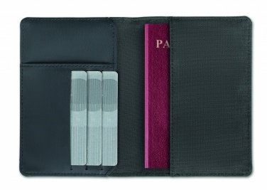Logo trade promotional item photo of: 2 Tone passport holder