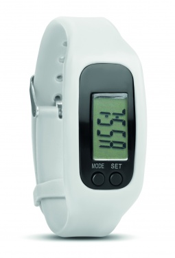 Logotrade promotional giveaway picture of: Pedometer bracelet FIT SET