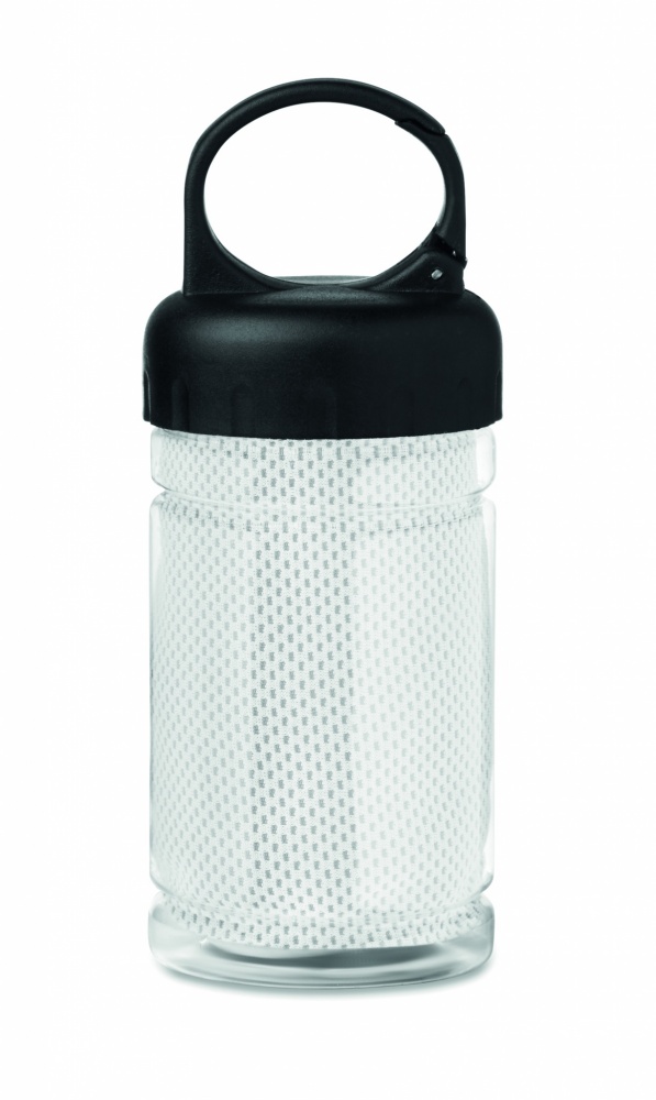 Logotrade advertising product picture of: Cooling towel in PET bottle