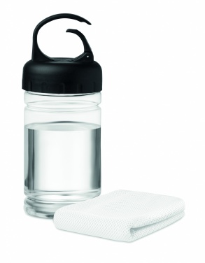 Logotrade advertising product picture of: Cooling towel in PET bottle