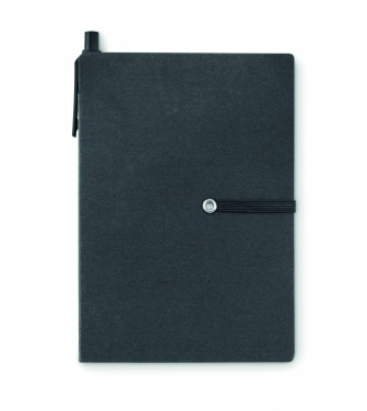 Logo trade advertising product photo of: Notebook w/pen & memo pad