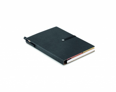 Logo trade corporate gifts picture of: Notebook w/pen & memo pad