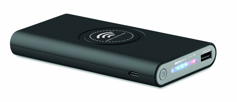 Logo trade advertising products picture of: Wireless power bank Type C