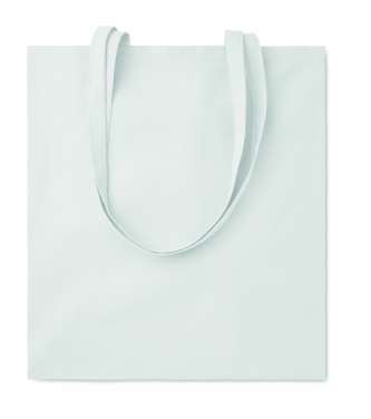 Logo trade promotional item photo of: 140 gr/m² cotton shopping bag