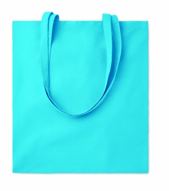 Logo trade promotional item photo of: 140 gr/m² cotton shopping bag