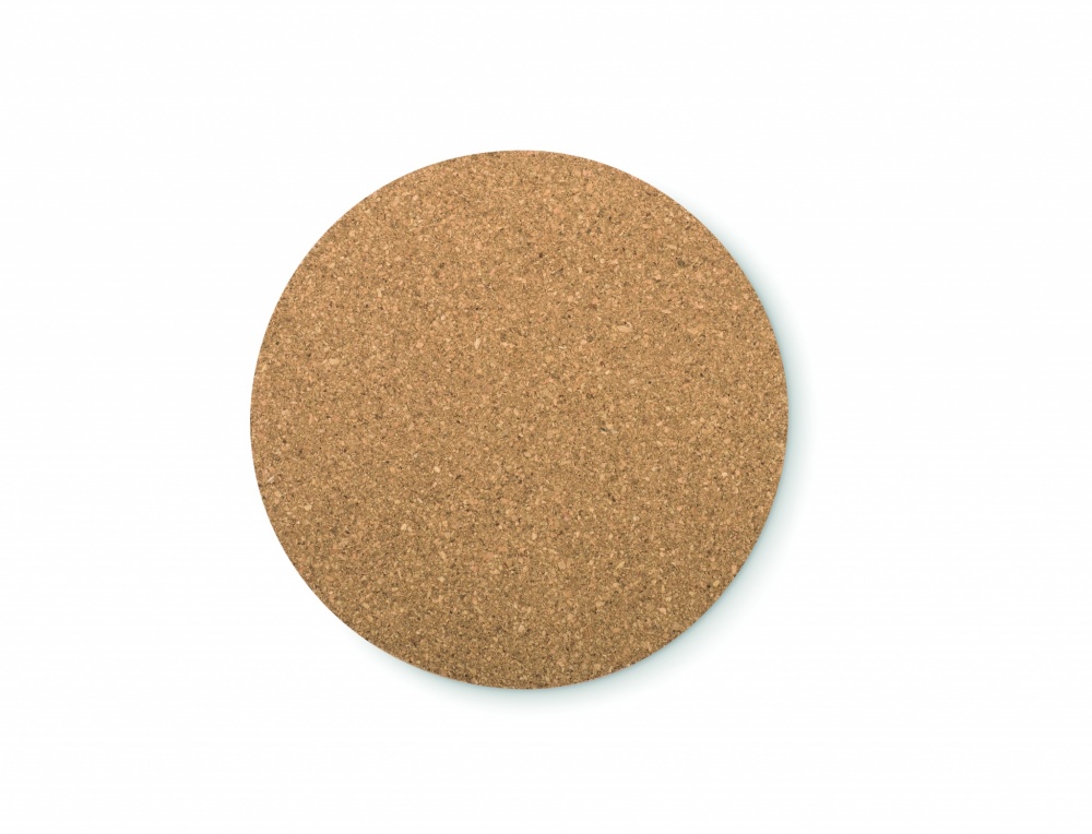 Logo trade corporate gift photo of: Round cork coaster