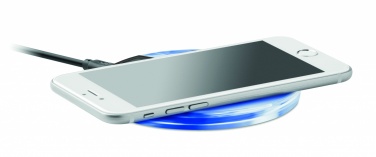 Logotrade advertising products photo of: Round wireless charging pad 5W