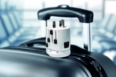 Logo trade promotional item photo of: PRO World & USB. 3-pole