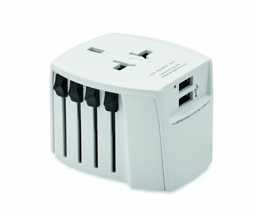 Logo trade promotional merchandise picture of: MUV USB. 2-pole