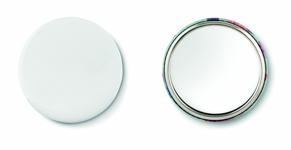 Logotrade promotional product picture of: Mirror button metal