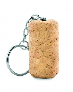 Logo trade advertising products picture of: Wine cork key ring Sigulda