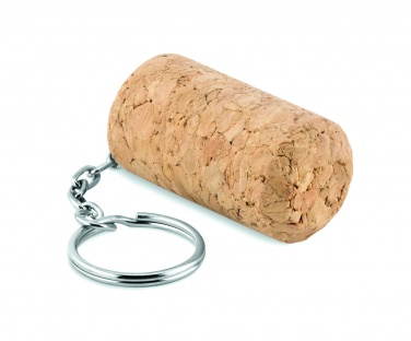 Logotrade promotional merchandise photo of: Wine cork key ring Sigulda