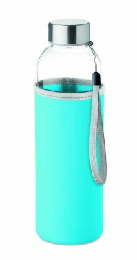 Logotrade promotional giveaways photo of: Glass bottle in pouch 500ml