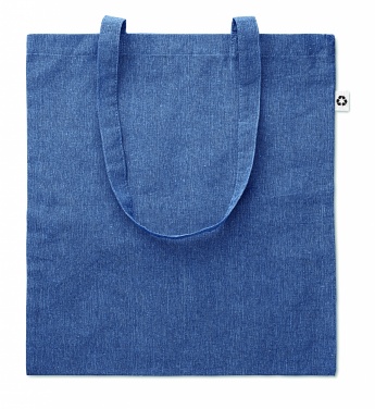 Logo trade corporate gift photo of: Shopping bag 2 tone 140 gr