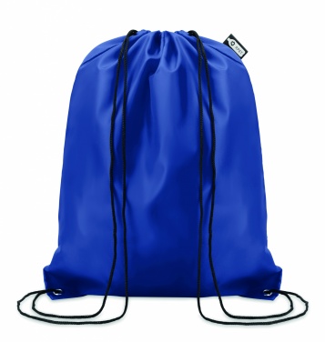 Logo trade promotional products image of: 190T RPET drawstring bag