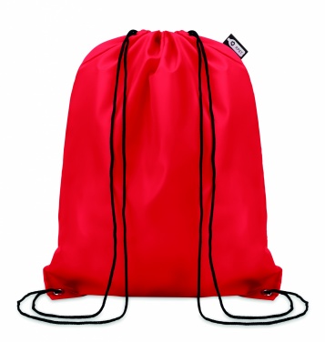 Logo trade promotional merchandise picture of: 190T RPET drawstring bag