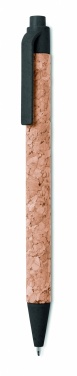 Logo trade promotional gifts picture of: Cork/ Wheat Straw/ABS ball pen
