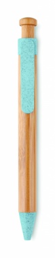 Logo trade advertising products image of: Bamboo/Wheat-Straw ABS ball pen