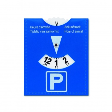 Logo trade promotional products image of: Parking card in PVC