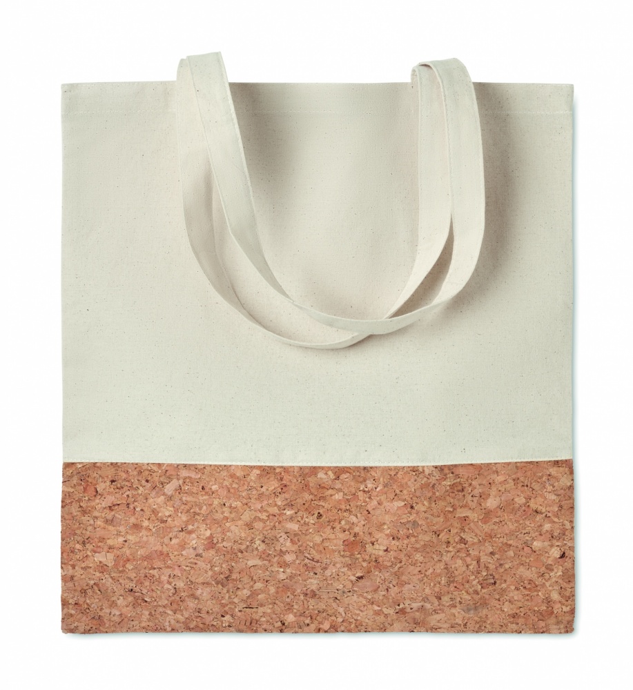 Logo trade corporate gifts picture of: 140gr/m² cotton shopping bag