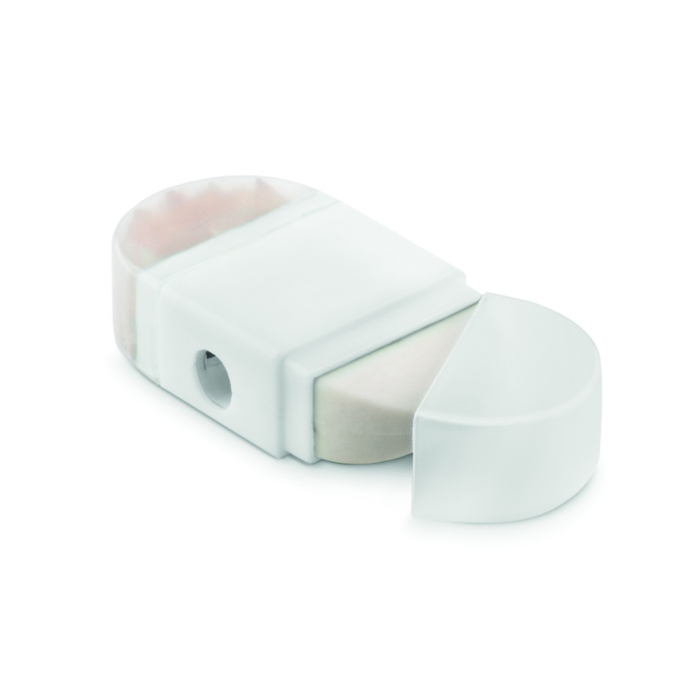 Logotrade promotional product picture of: Sharpener and eraser