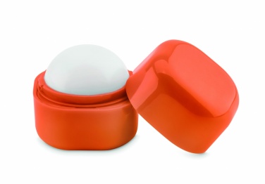 Logo trade promotional gifts image of: Lip balm in cube box